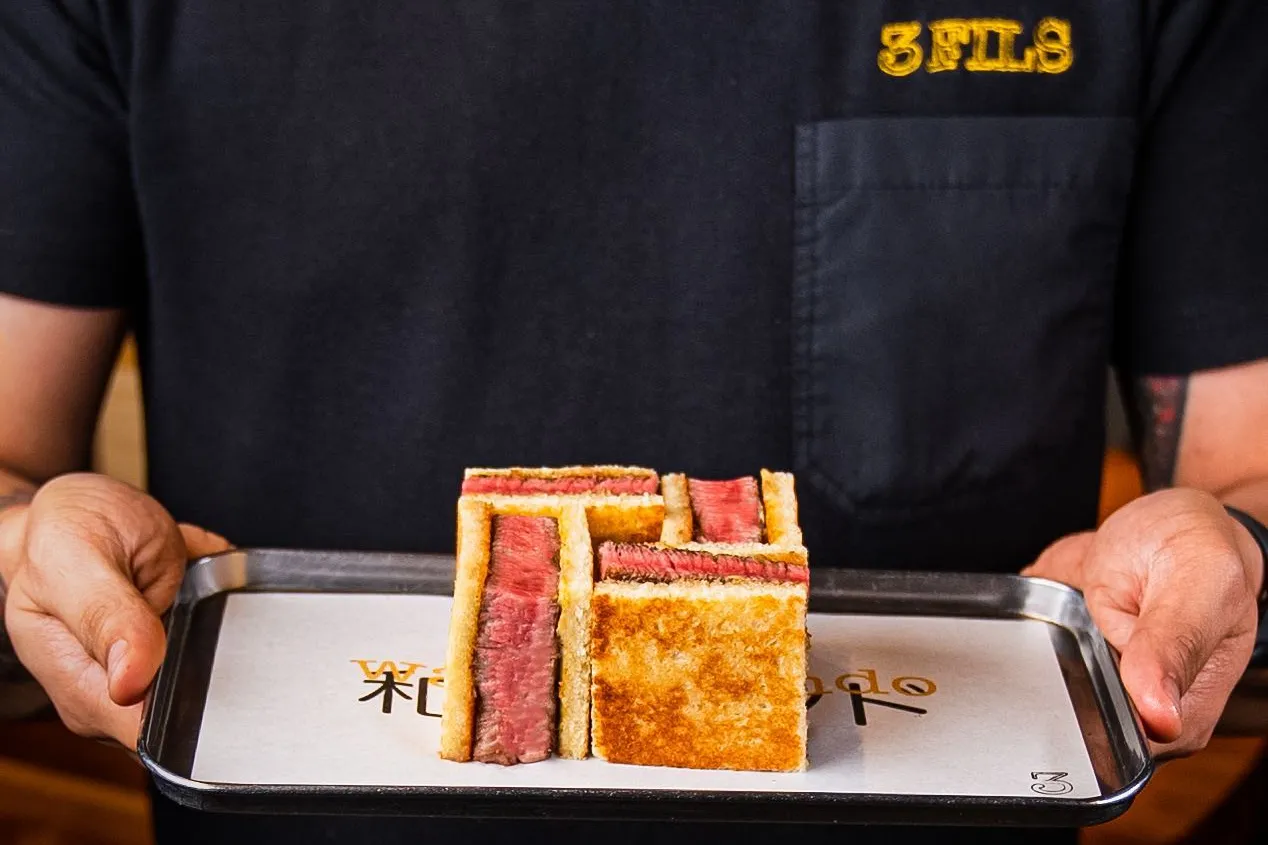 The fusion — Japanese technique meets Gulf flavours